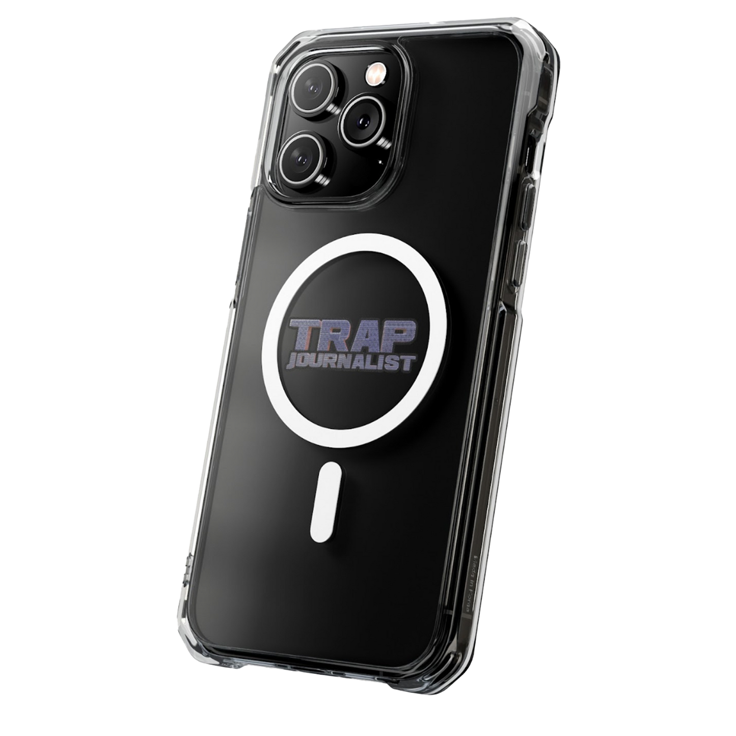 Trap Journalist Magnetic Clear Impact Cases