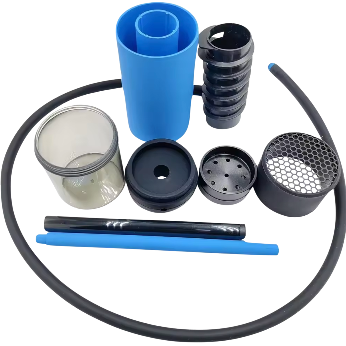 Portable Hookah Set with Complete Accessories - Perfect for Car Travel